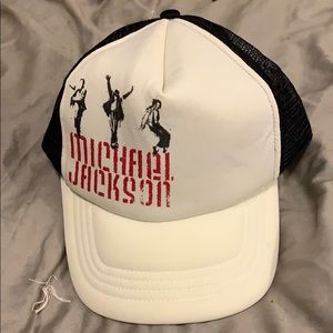 Michael Jackson trucker hat